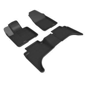 Hyundai Santa Cruz Floor Mats - 3D MAXpider - Kagu - Black - 2022+